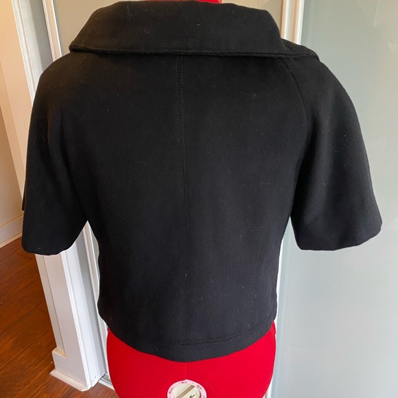 Armani Exchange Black asymmetrical zip jacket chest 37 waist 36 . - Picture 3 of 8